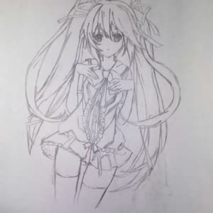 我画的初音未来