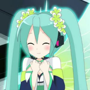 绿牡丹初音未来